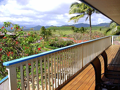 Poipu Kauai home: expansive lanai, great place to enjoy your meals, walk around, suntan, reading books and relax. 