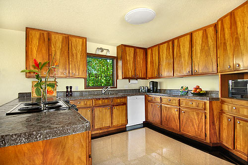 Fully Equipped Kitchen: Bird of Paradise Vacation rental home in Poipu Kauai